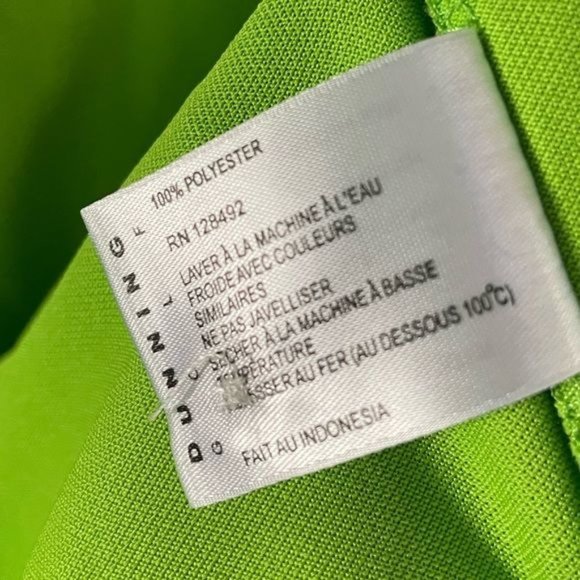 Dunning Golf Lime Green Polo, Sz Large - Picture 13 of 15